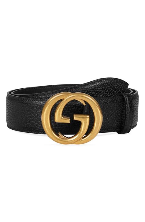 gucci calfskin belt|Gucci leather belt.